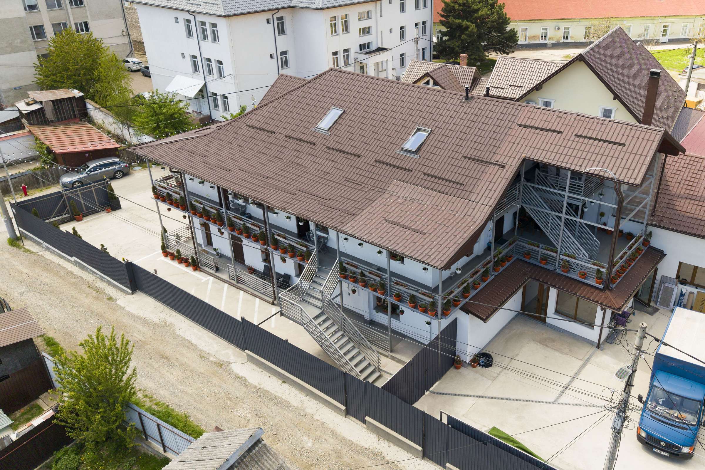 Vila Vaias Aparts — vedere aeriană